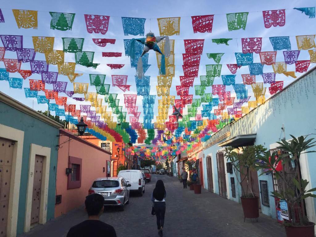 Los Nardos Hostel -Pet Friendly- Oaxaca Exteriör bild